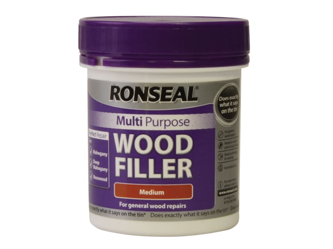 Ronseal Multi Purpose Wood Filler Tube Medium 250g 34737