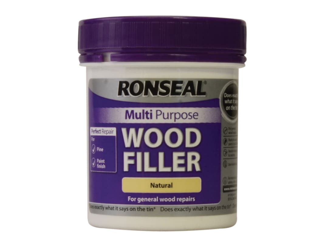 Ronseal Multi Purpose Wood Filler Tube Natural 250g 34735