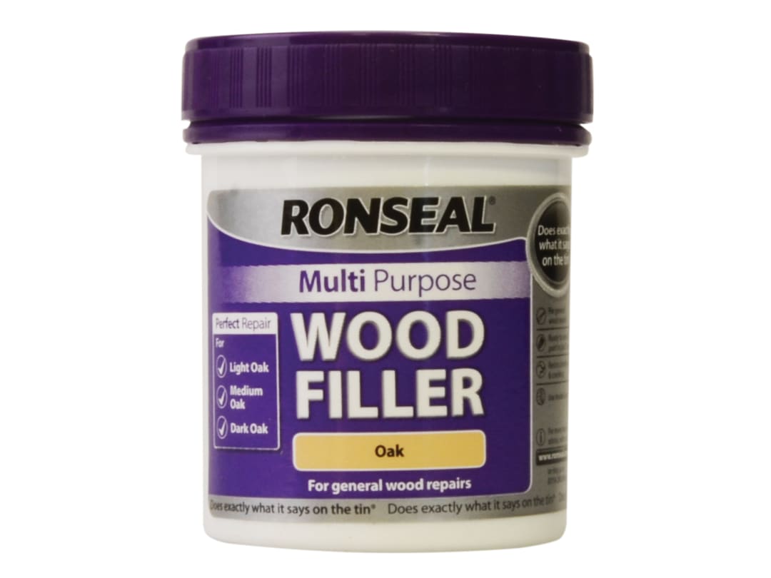 Ronseal Multi Purpose Wood Filler Tub Oak 250g 37529