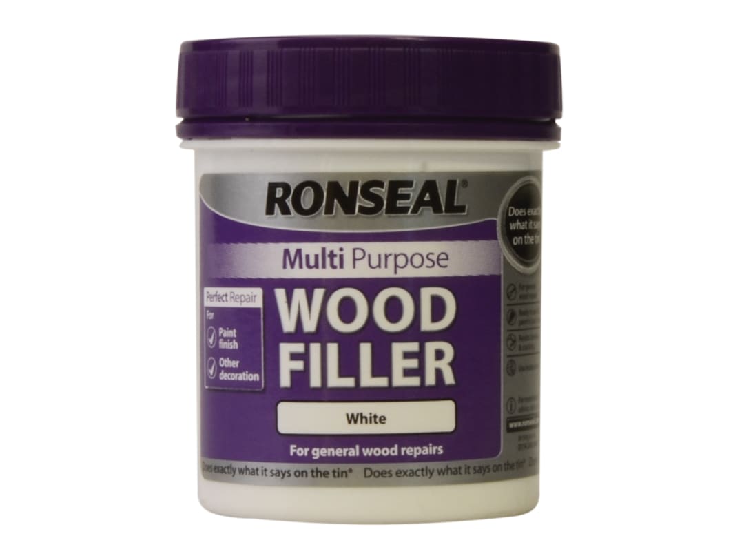 Ronseal Multi Purpose Wood Filler Tube White 250g 34739