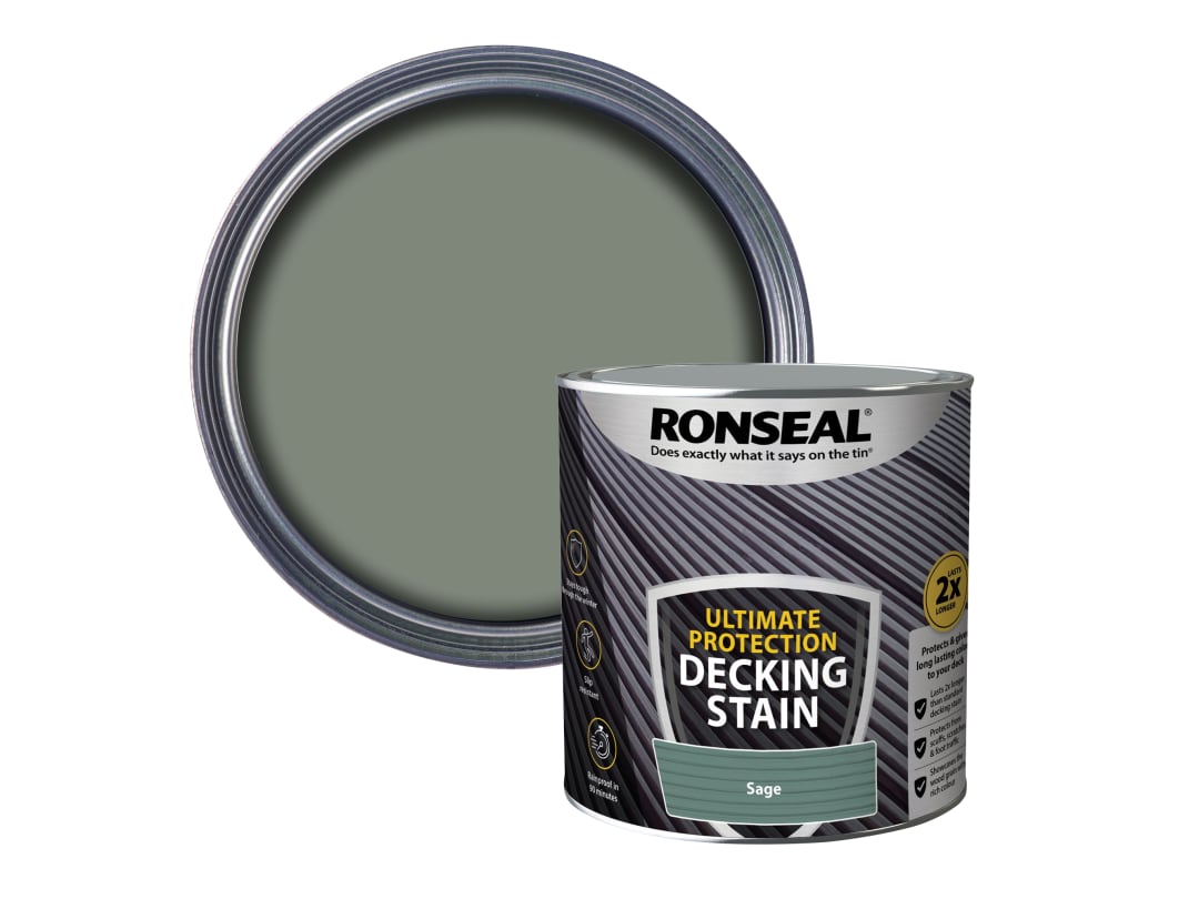 Ronseal Ultimate Protection Decking Stain Sage 2.5 litre 39221