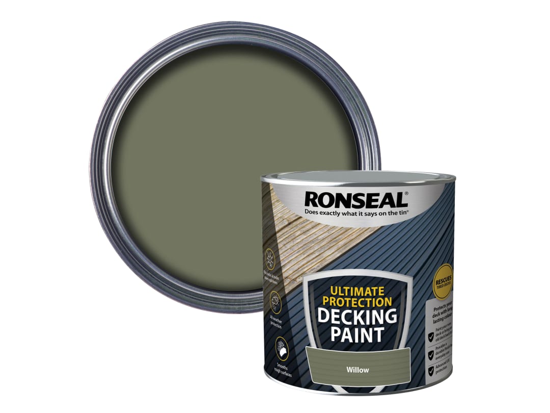 Ronseal Ultimate Protection Decking Stain Willow 2.5 litre 39223