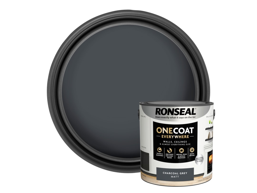 Ronseal One Coat Everywhere Charcoal Grey 2.5L KCB.7015103.12804.76