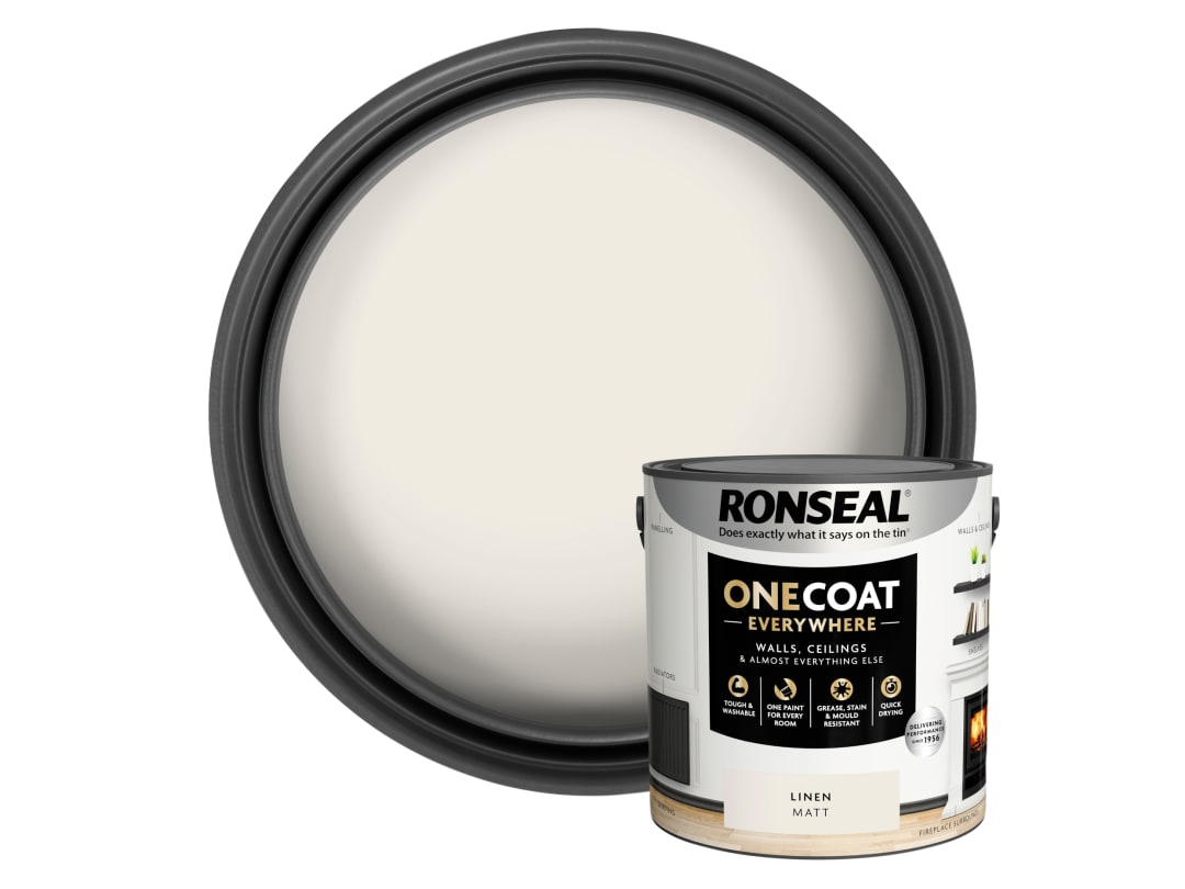 Ronseal One Coat Everywhere Linen 2.5L 22204 KCB.7015103.22204.76