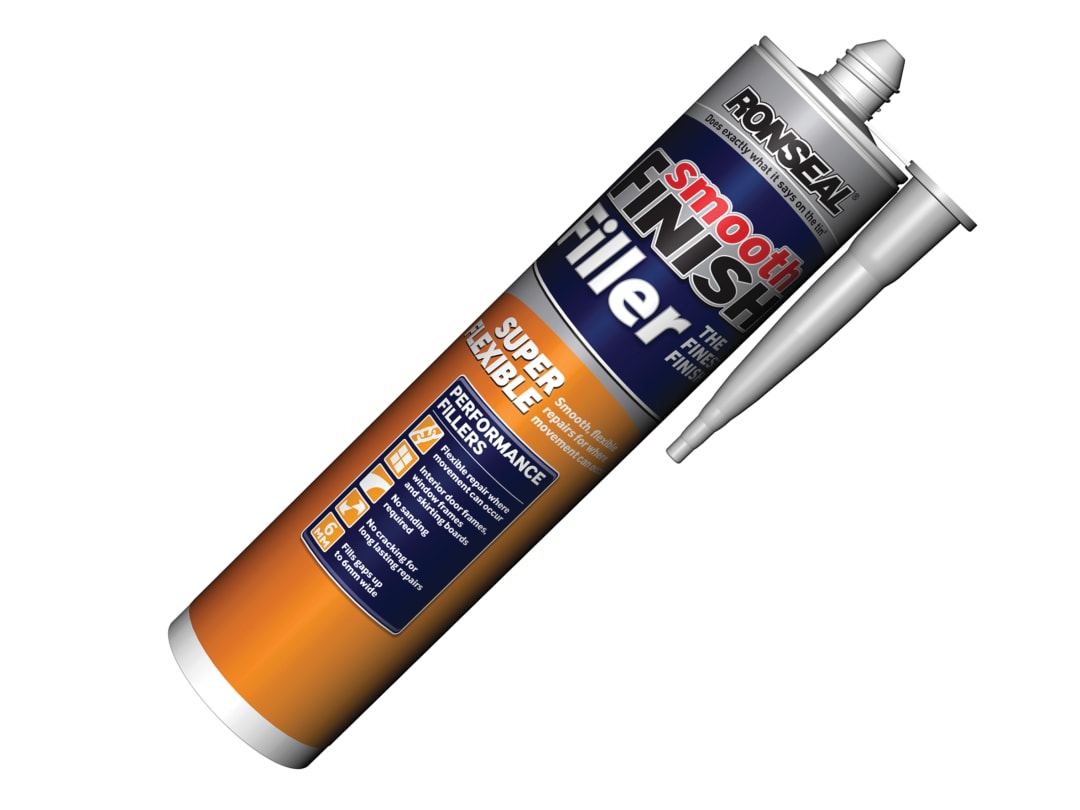 Ronseal Smooth Finish Super Flexible Filler Cartridge 300ml 36560