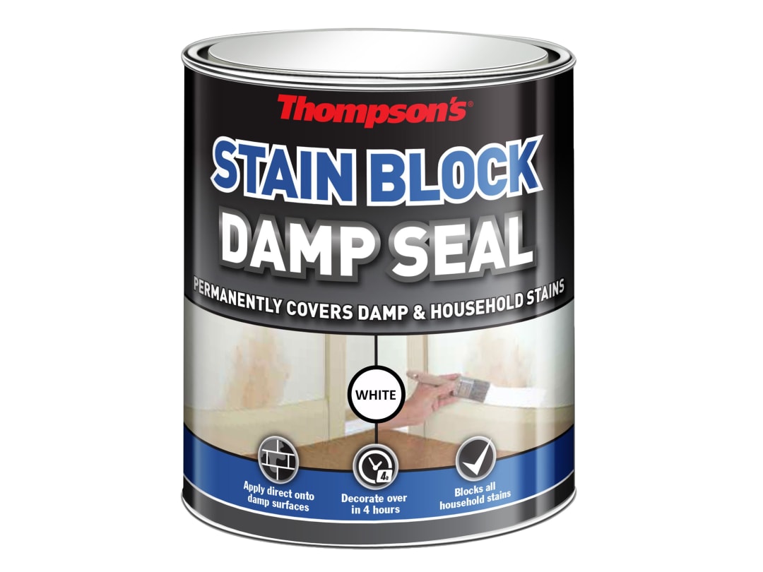 Ronseal Thompsons Stain Damp Seal White 750ml 30323