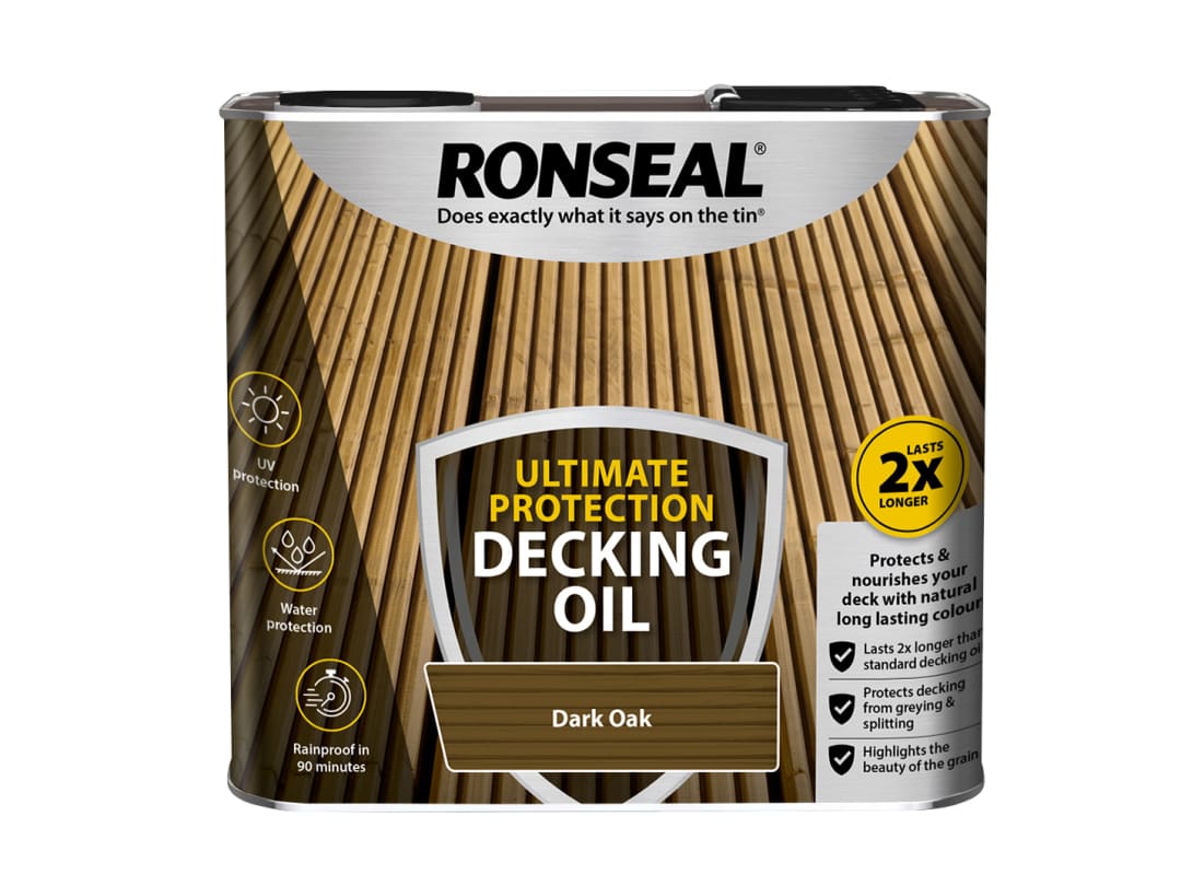 Ronseal Ultimate Protection Decking Oil Dark Oak 5 litre 37295