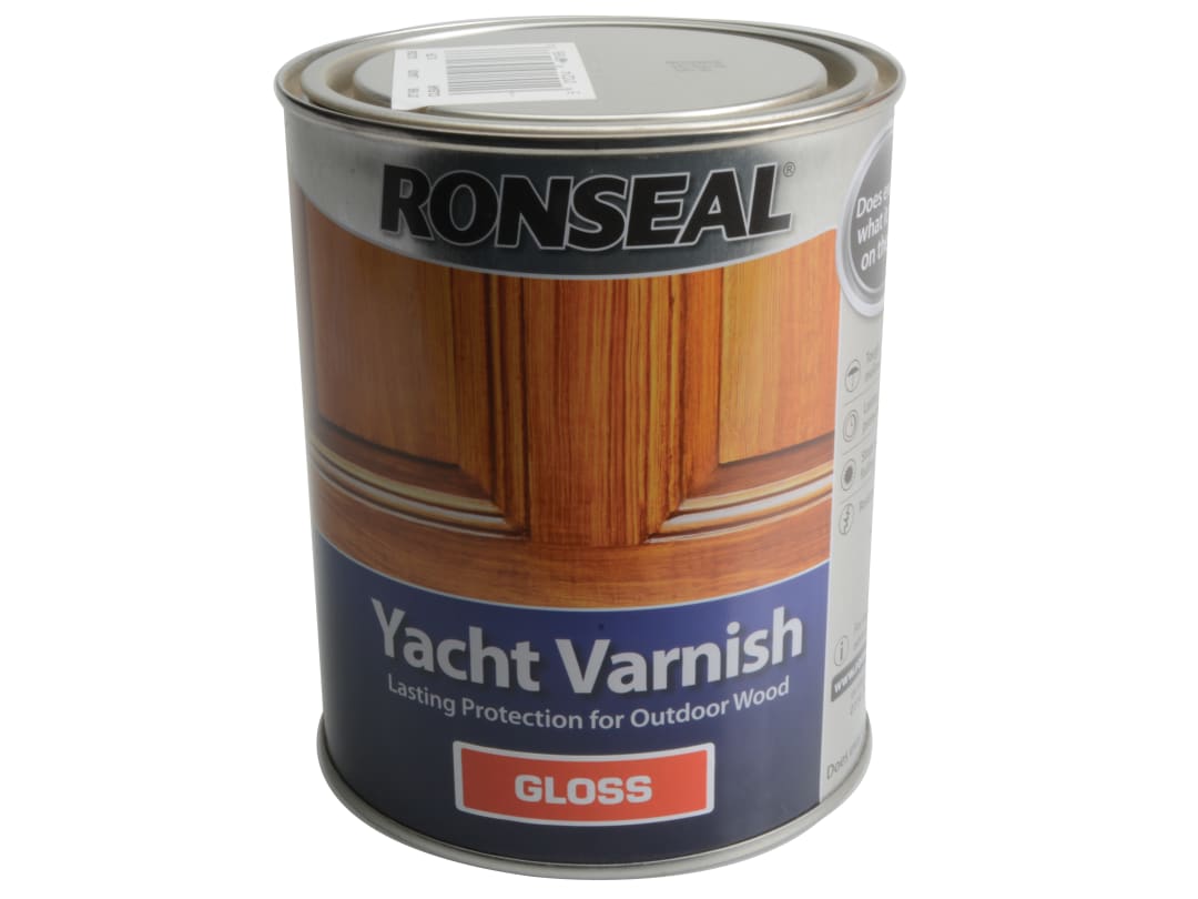 Ronseal Exterior Yacht Varnish Gloss 1L 07166