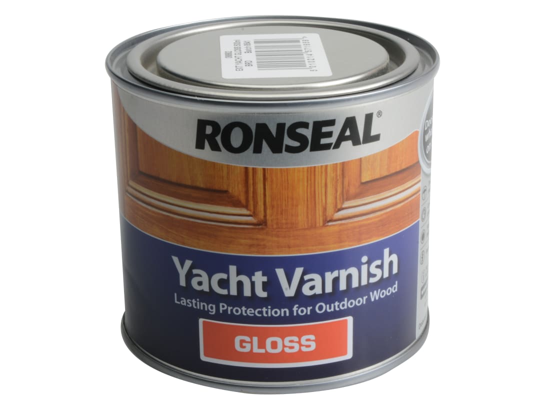 Ronseal Exterior Yacht Varnish Gloss 500ml 08882
