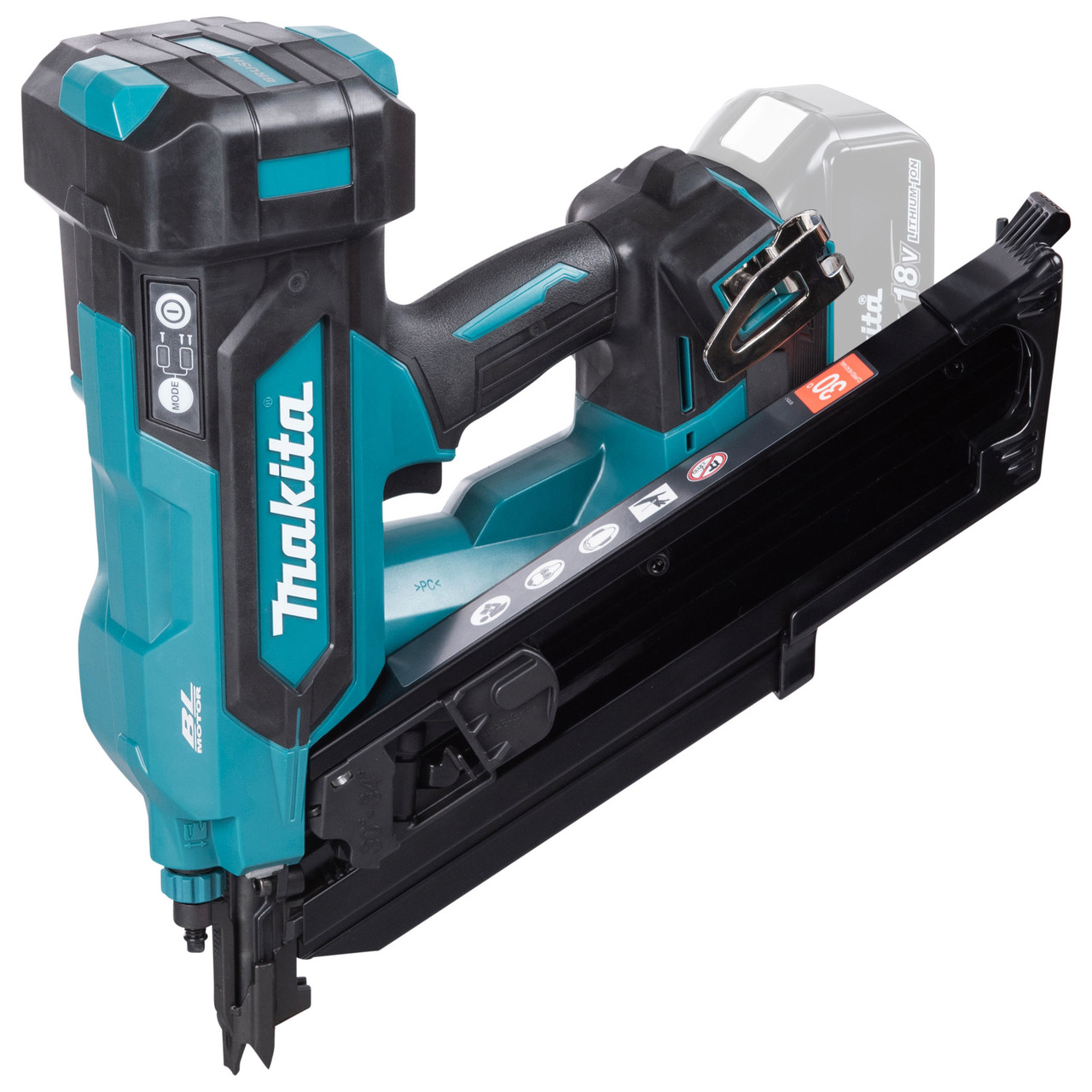 Image of Makita DBN900 LXT 18V Framing Nailer (Body Only) DBN900ZK