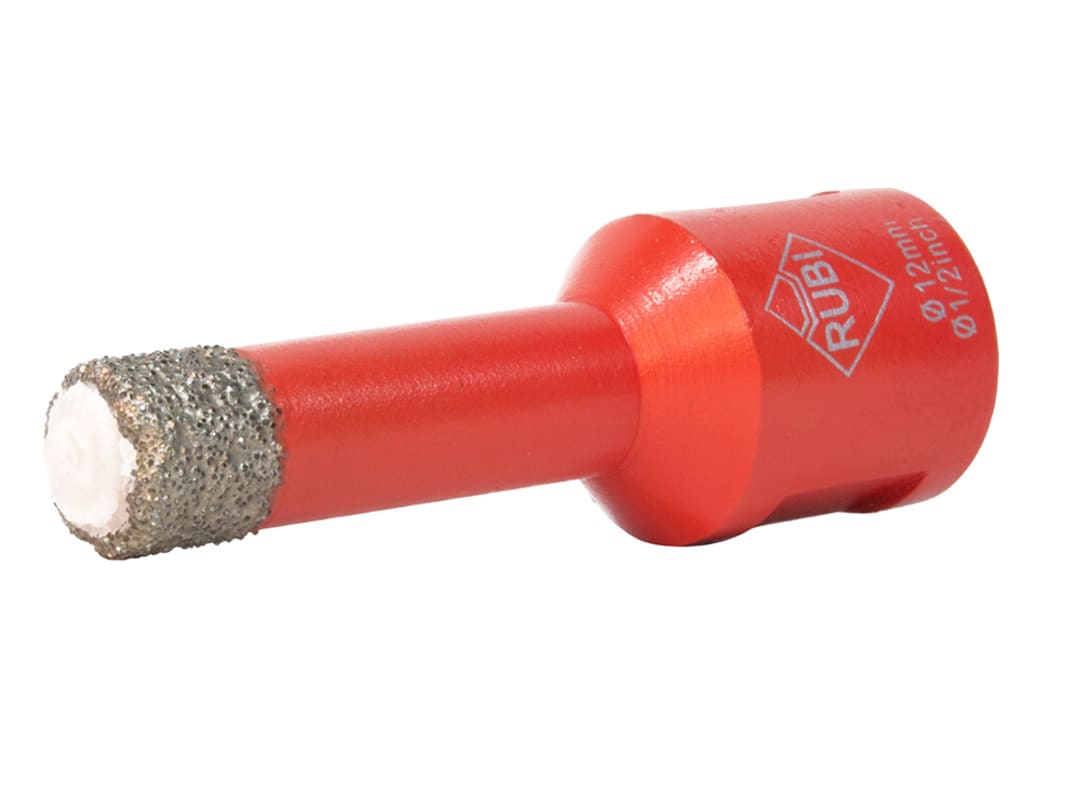 RUBI TILING TOOLS Dry Cut Diamond Drill Bit 12mm 05991