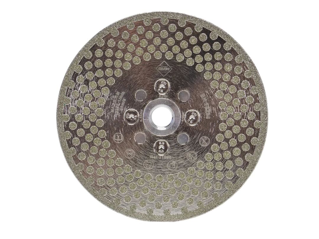 RUBI TILING TOOLS ECD 2 IN 1 SUPER PRO Cutting and Grinding Diamond Blade 115mm 31964