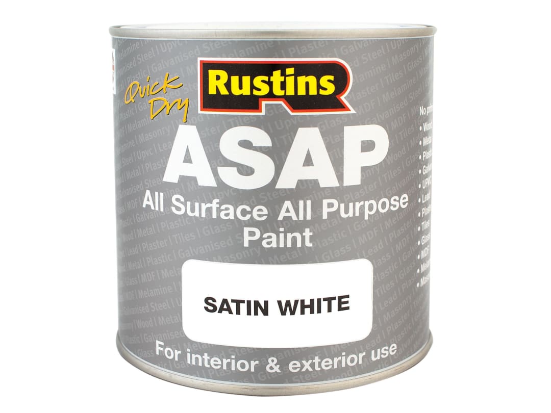 Rustins ASAP Paint White 250ml ASAPWH250