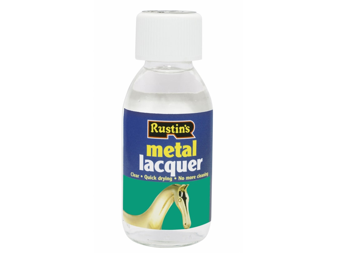 Rustins Metal Lacquer Clear 125ml TRAL125