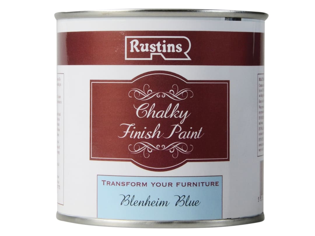 Rustins Chalky Finish Paint Blenheim Blue 250ml CHAPB250