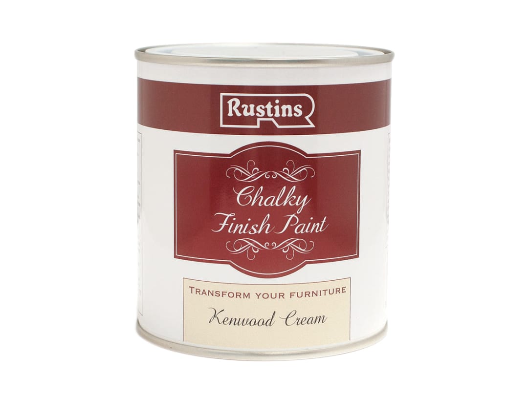 Rustins Chalky Finish Paint Kenwood Cream 250ml CHAPC250