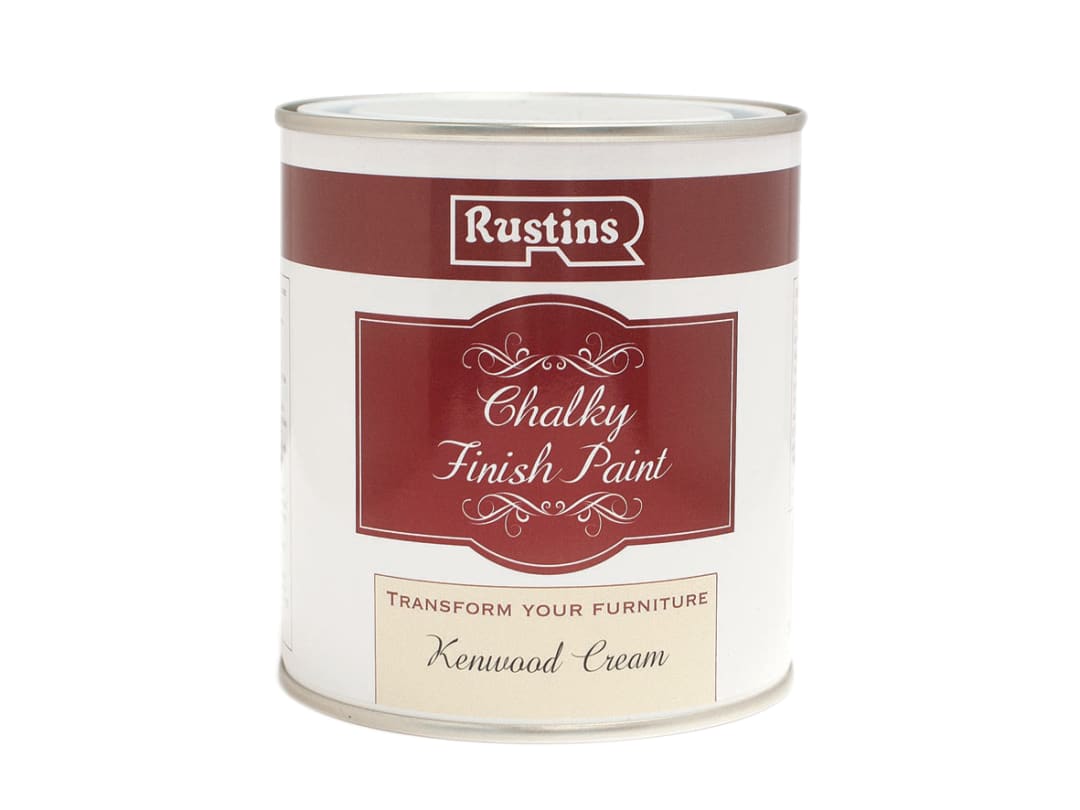 Rustins Chalky Finish Paint Kenwood Cream 500ml CHAPC500
