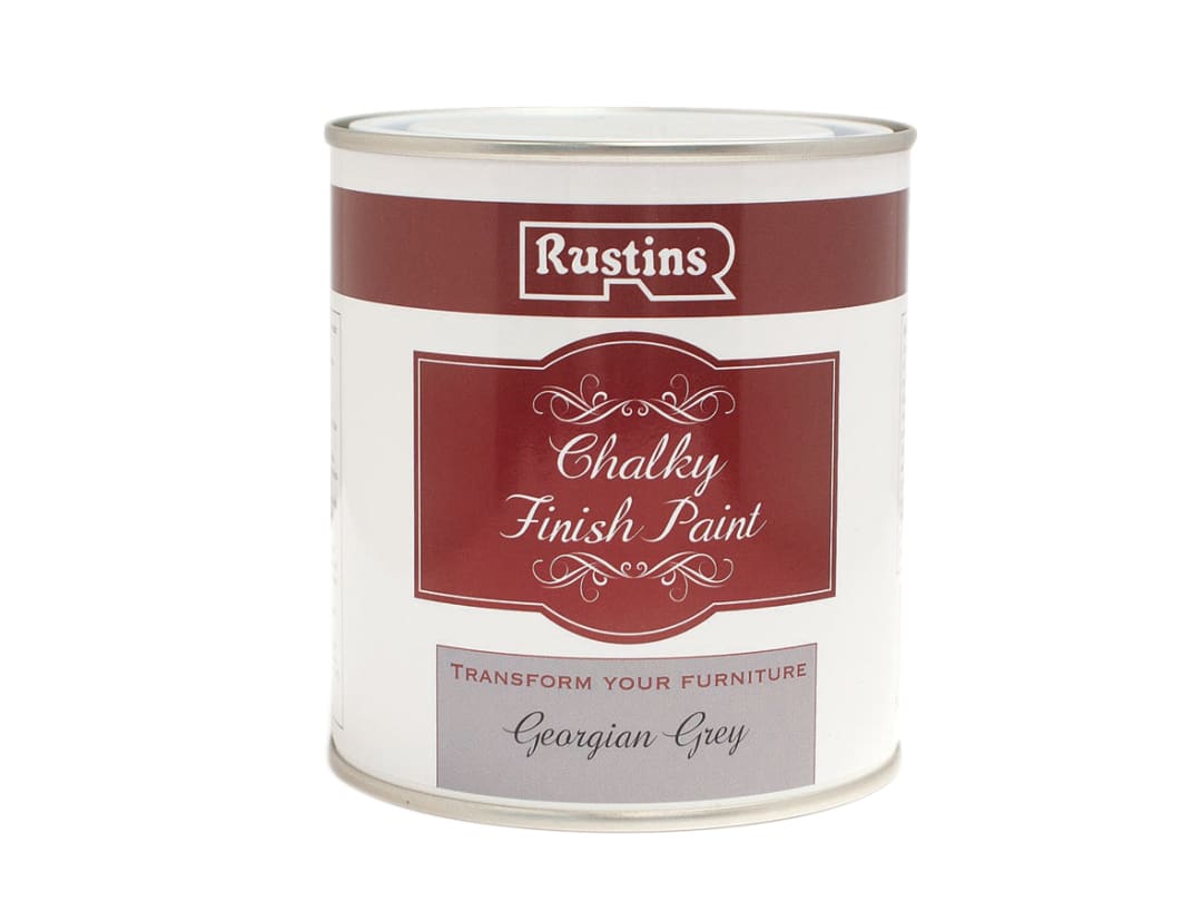 Rustins Chalky Finish Paint Georgian Grey 500ml CHAPG500