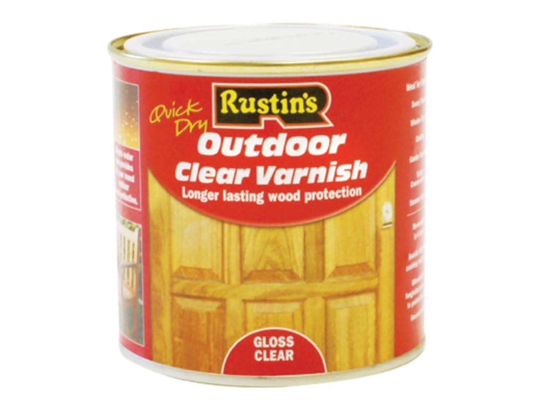 Rustins Exterior Varnish Clear Gloss 2.5 litre EAVG2500