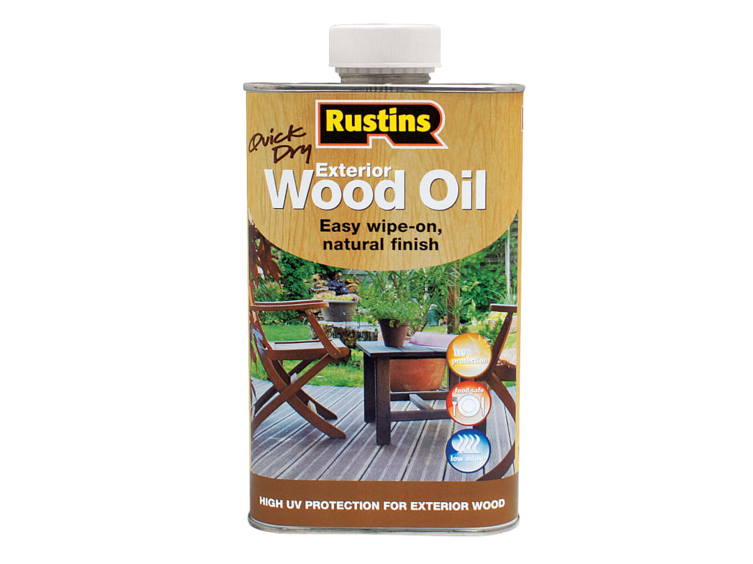 Rustins Exterior Wood Oil 1 litre EWDOIL1000
