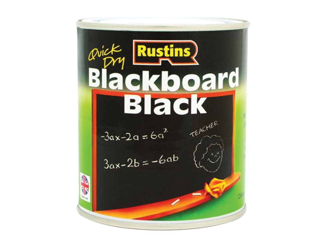 Rustins Quick Dry Blackboard Black 100ml BLAB100
