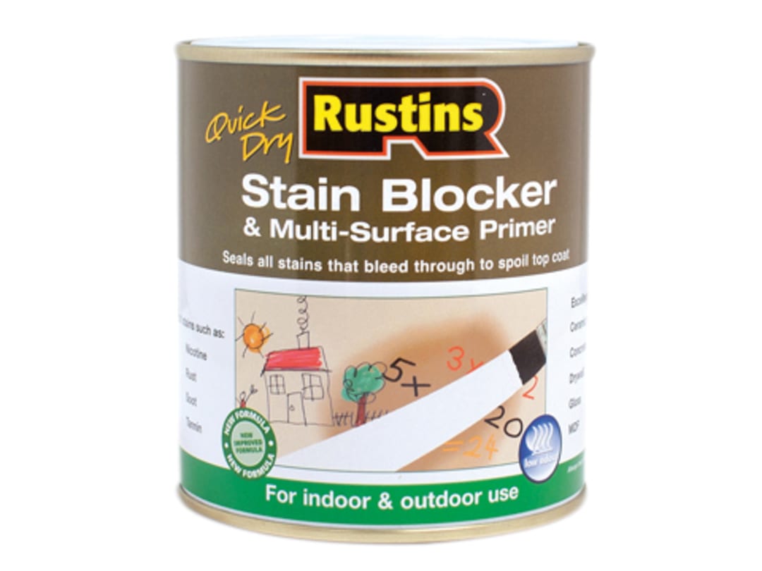Rustins Quick Dry Stain Blocker White 250ml SBMP250