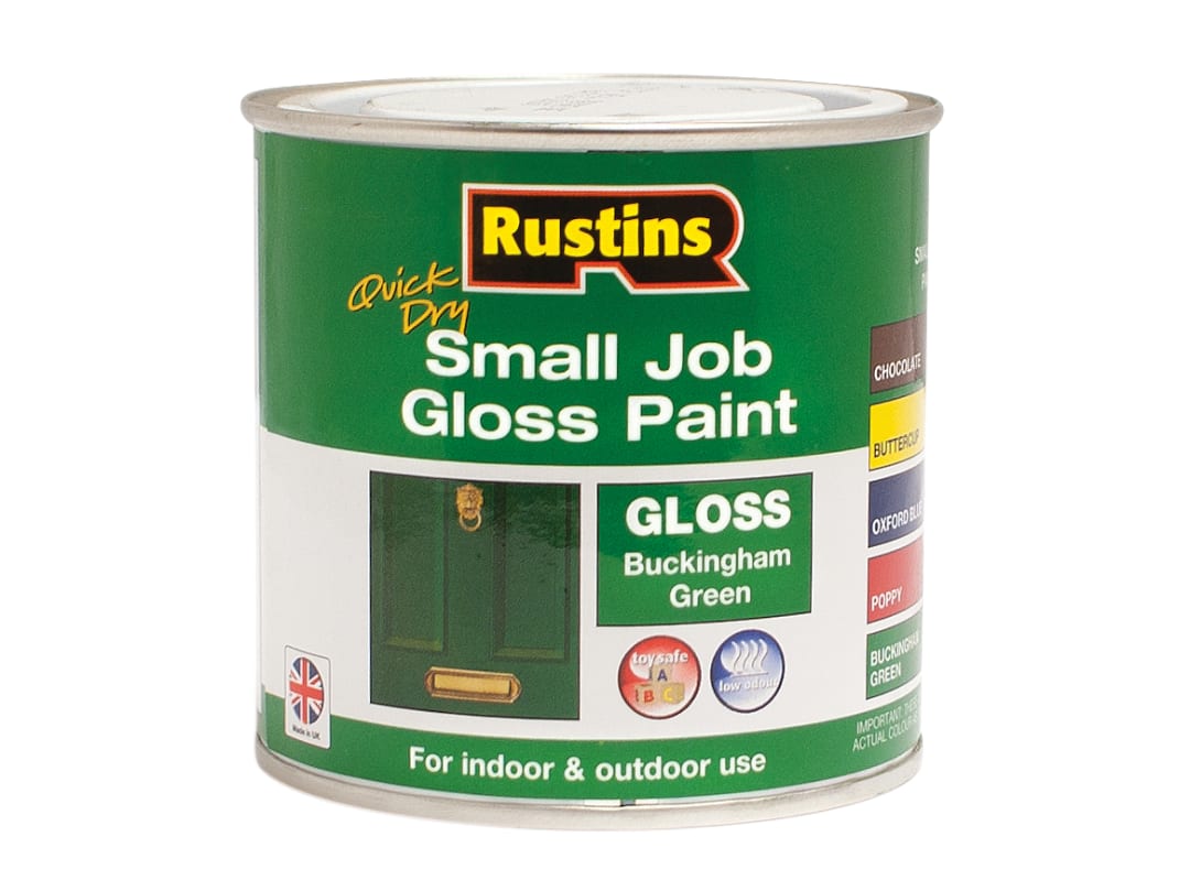 Rustins Quick Dry Small Job Gloss Buckingham Green 250ml GPBGW250
