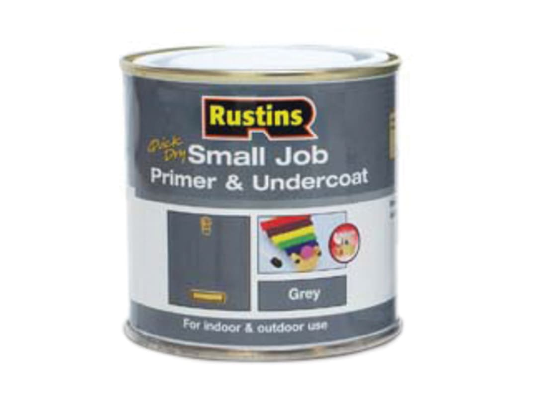 Rustins Small Job Primer/Undercoat Grey 250ml SGPU250