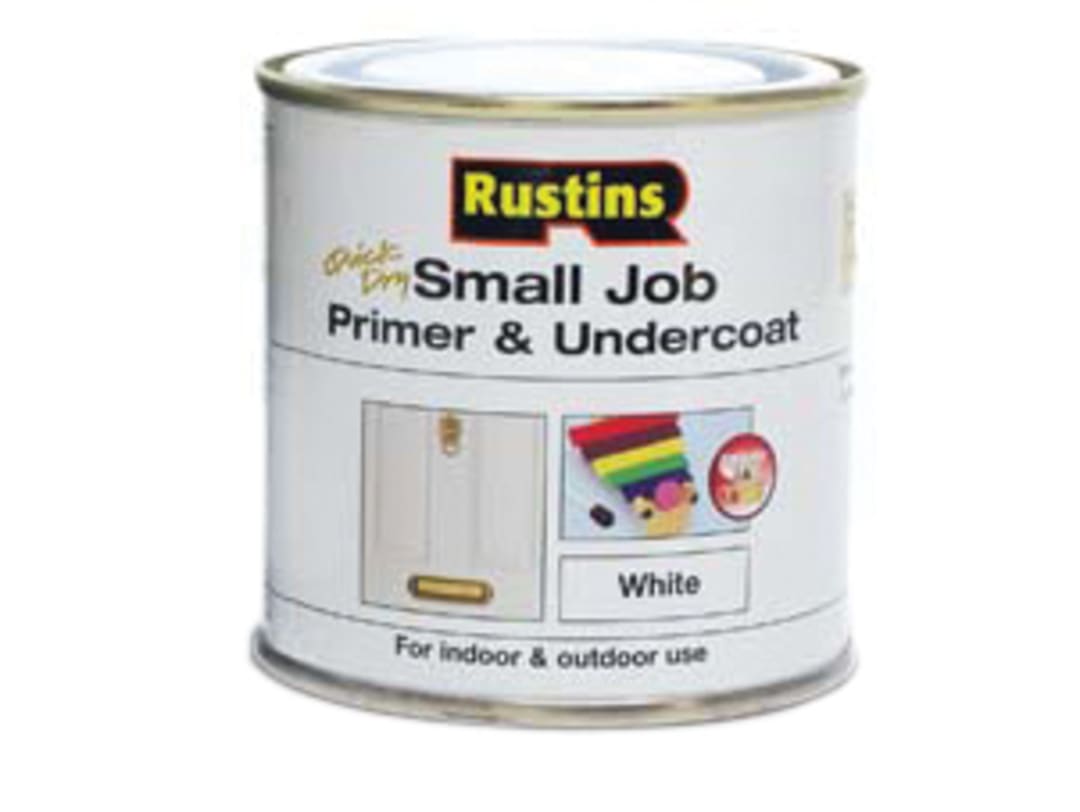 Rustins Small Job Primer/Undercoat White 250ml SWPU250