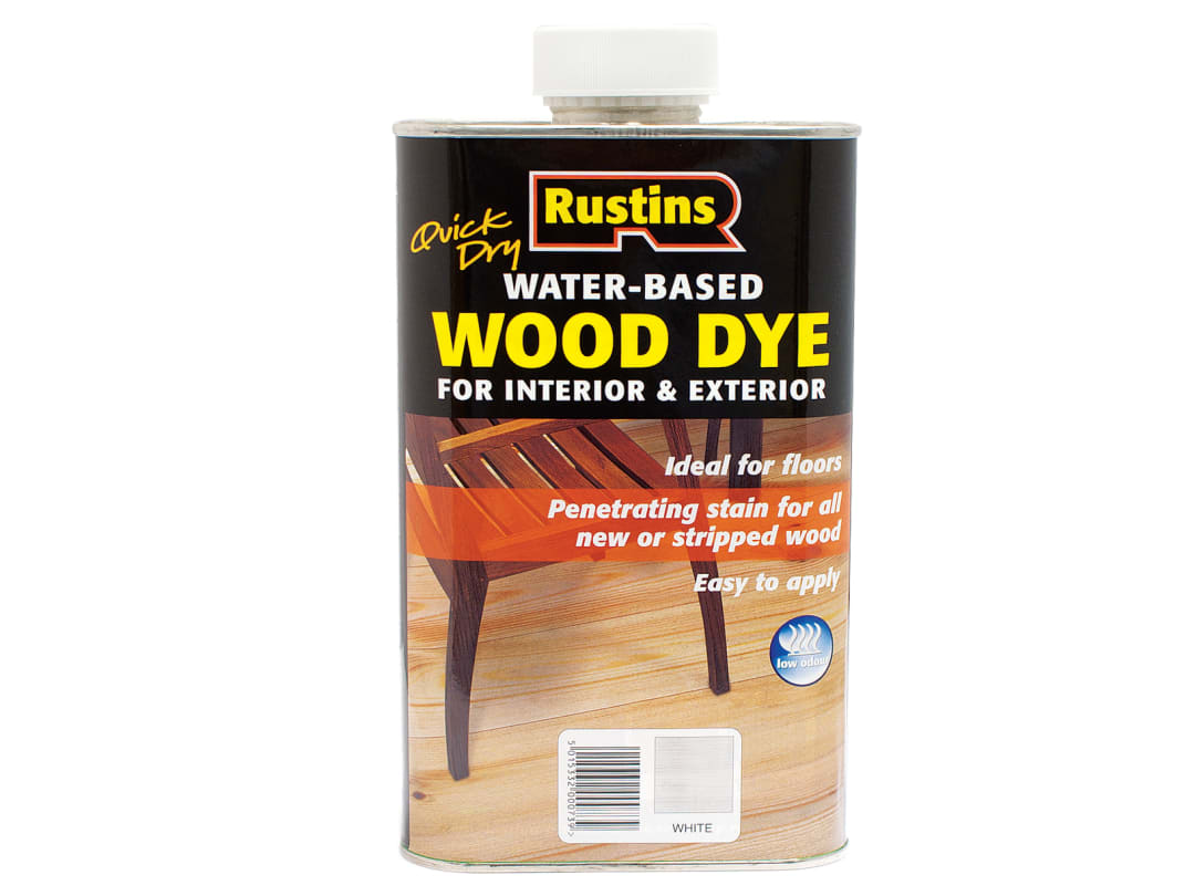 Rustins Quick Dry White Wood Dye 250ml WDWH250