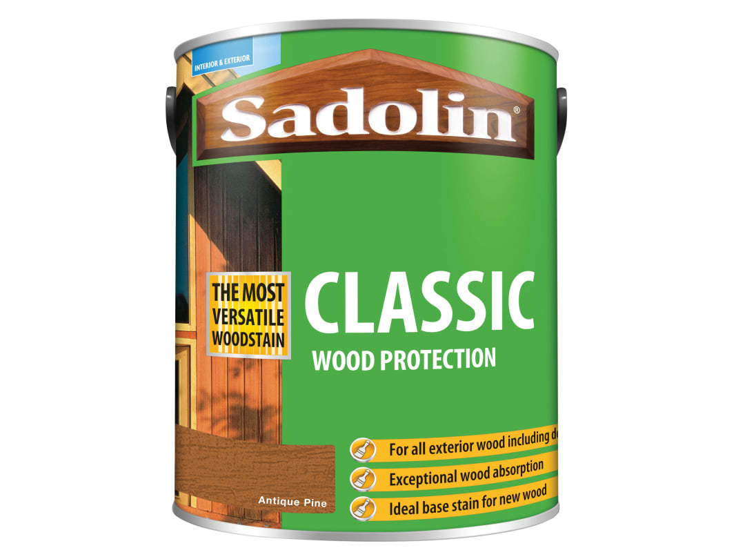 Sadolin Classic Wood Protection Antique Pine 5 litre 5028459