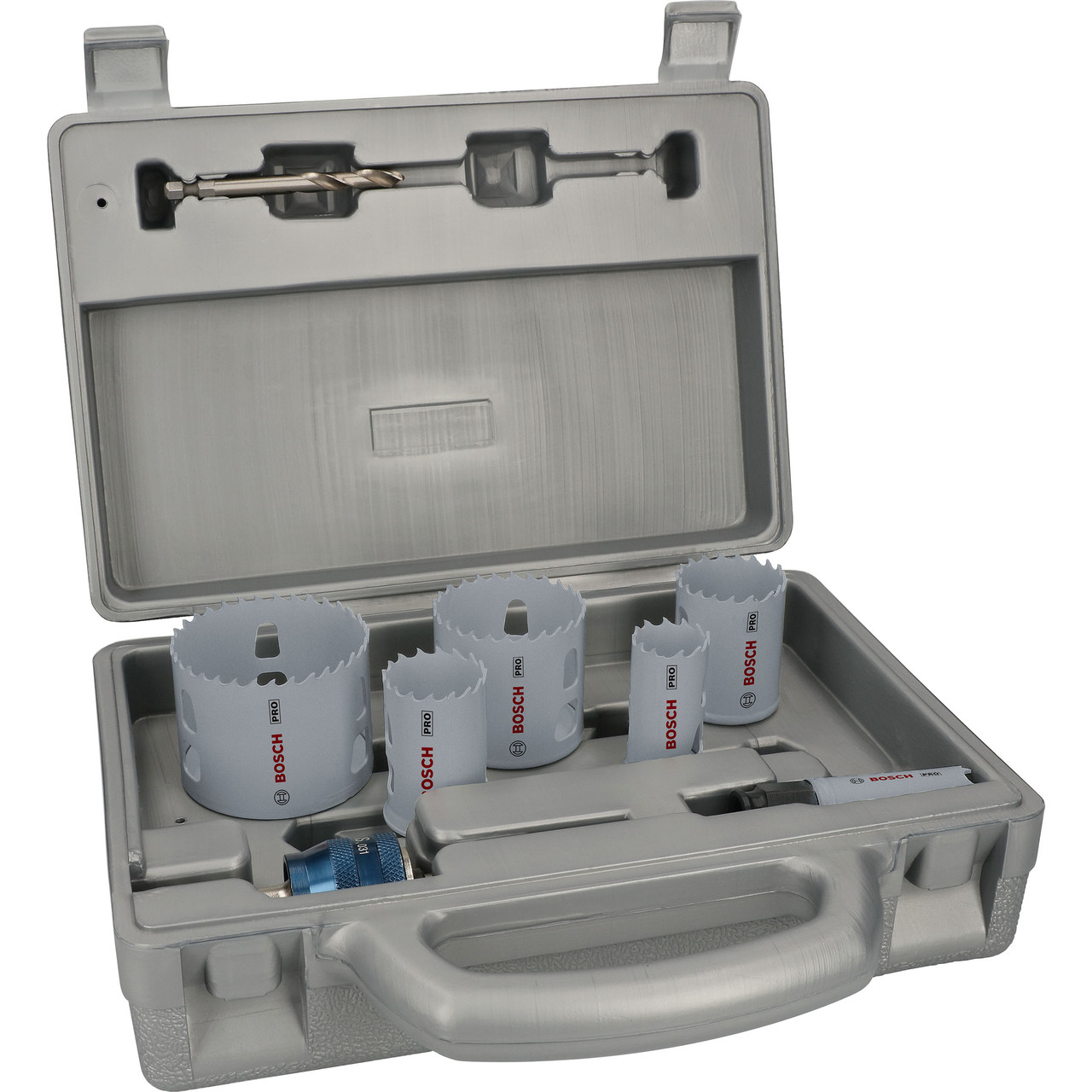 Bosch Powertool Accessories PRO Multi Material PC Plus Hole Saw Set, 9 Piece 2608594435