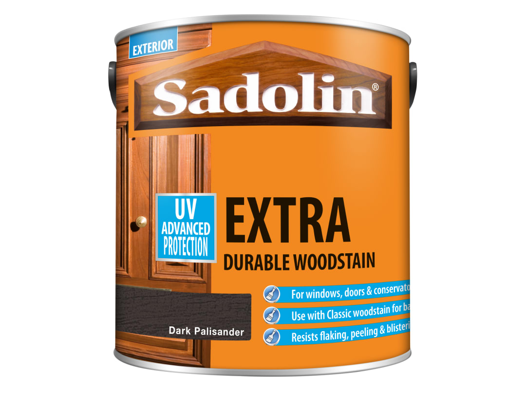 Sadolin Extra Durable Woodstain Dark Palisander 2.5 litre 5028548