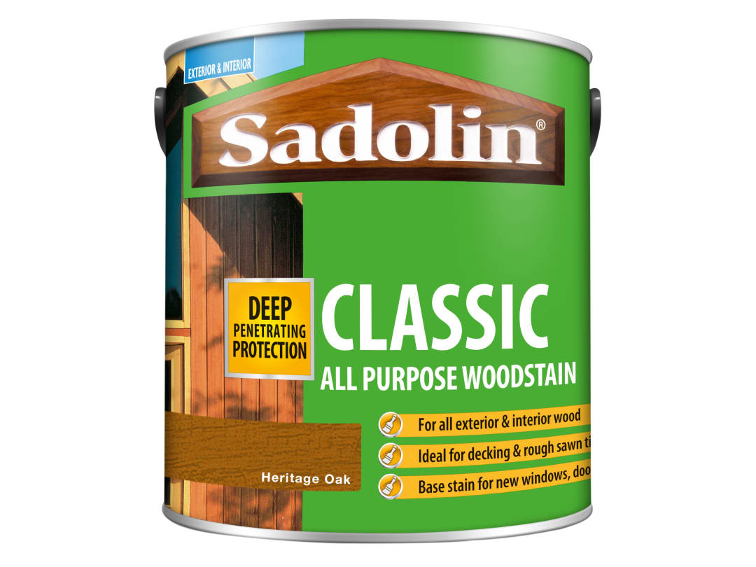 Sadolin Classic Wood Protection Heritage Oak 2.5 litre 5090980