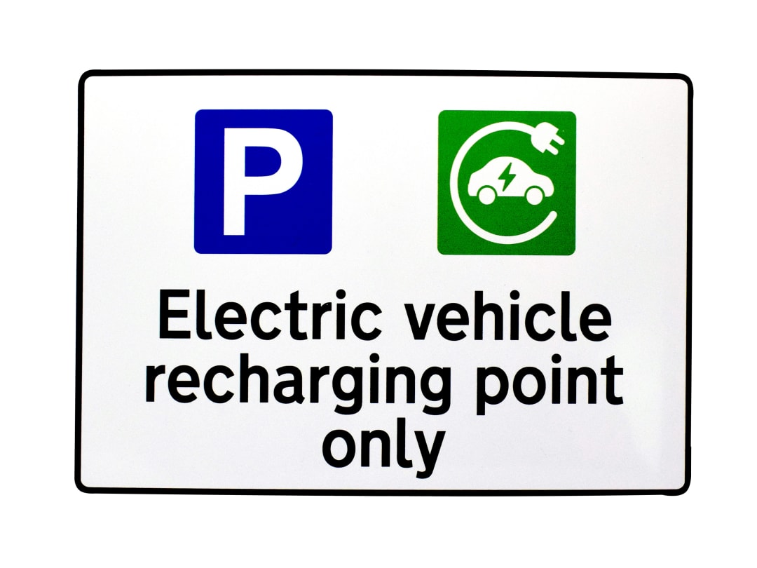 Scan Ev Recharging Point Only Rpvc 300X200mm 14979