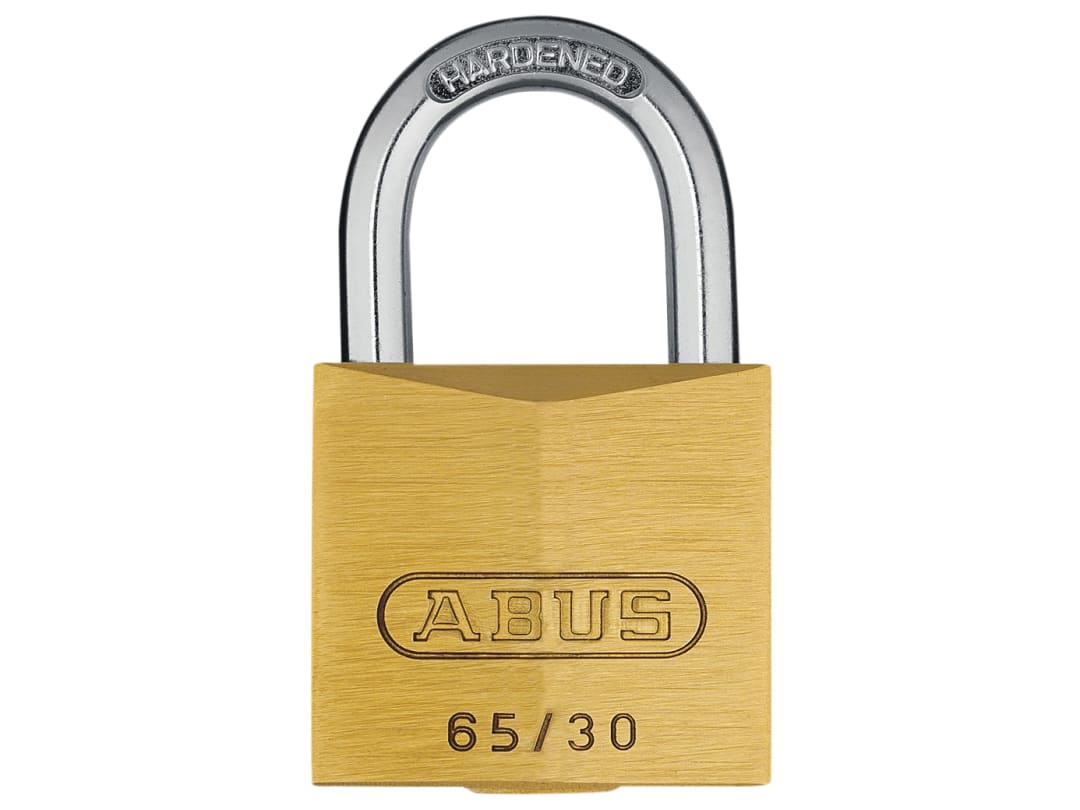 ABUS Mechanical 65/30mm Brass Padlock Keyed Alike 304 10003893-01