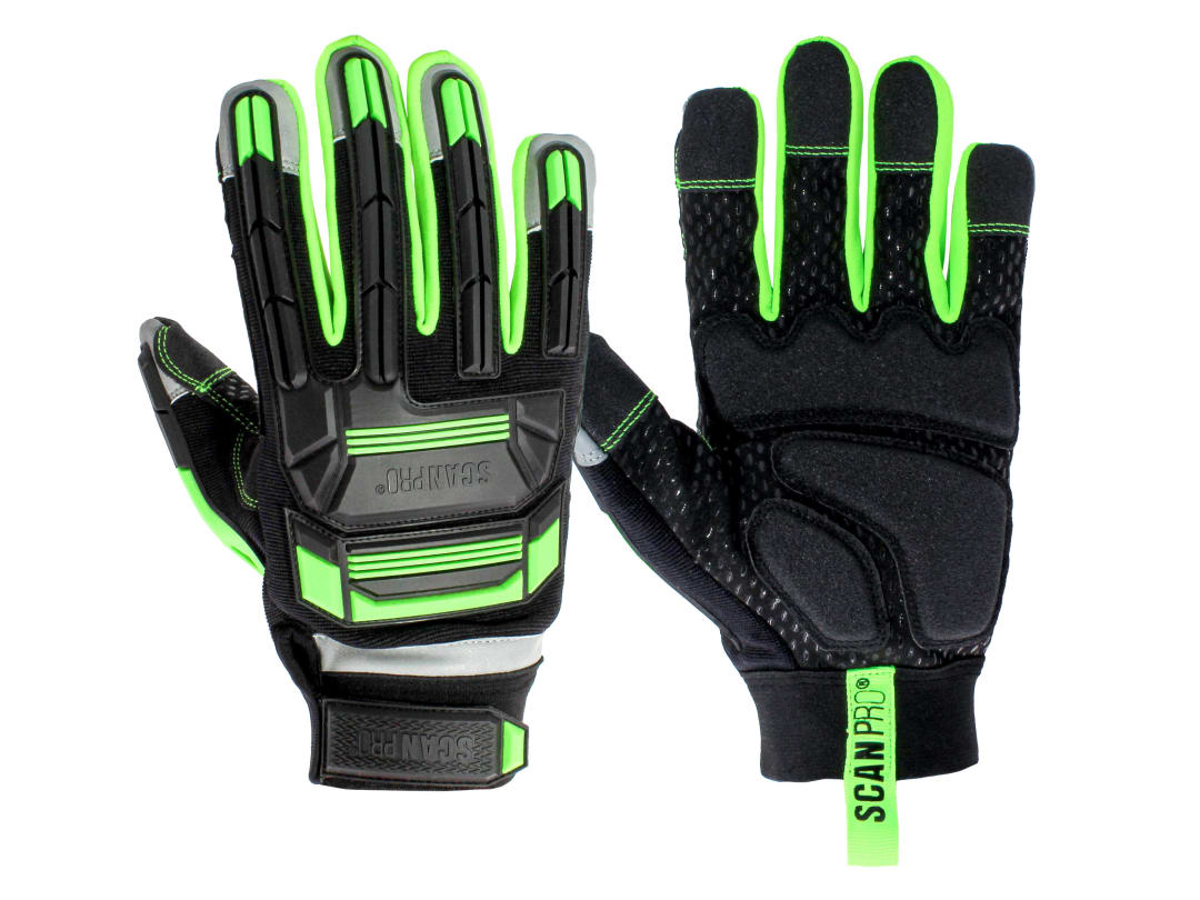 Scan Anti Impact Synthetic Leather & Polymer Gloves - XXL (Size 11) PT-203