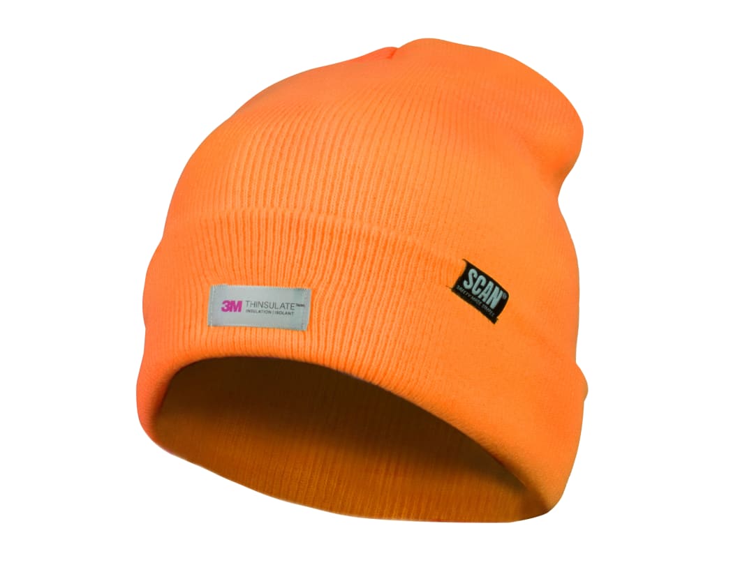 Scan Hi-Vis Beanie Hat Orange SFCP01-O