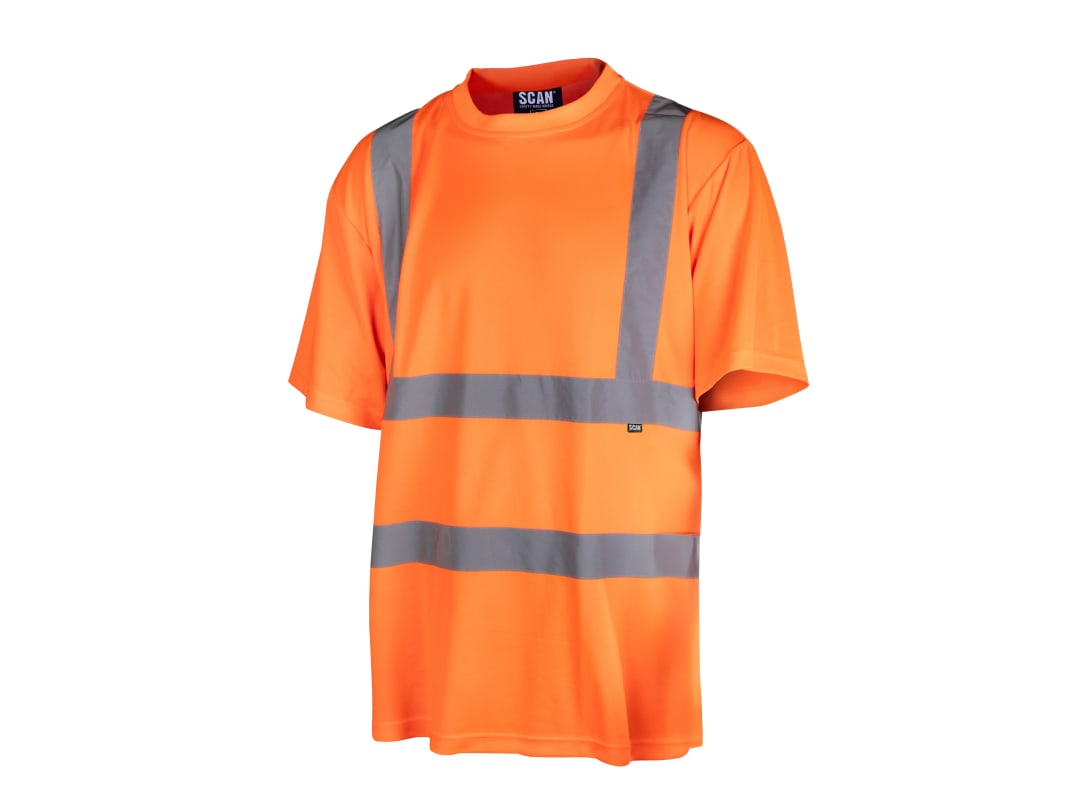 Scan Hi-Vis Orange T-Shirt - XXL (50in) SFTE01