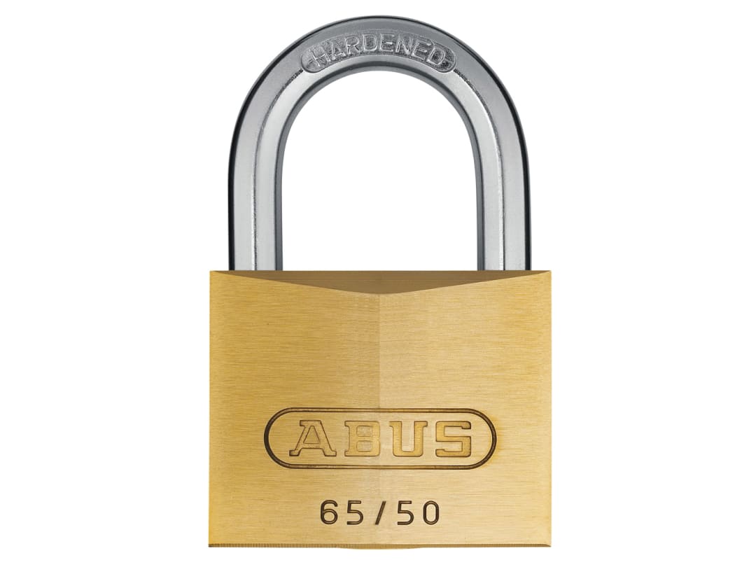 ABUS Mechanical 65/50mm Brass Padlock Keyed Alike 6504 10012003-01
