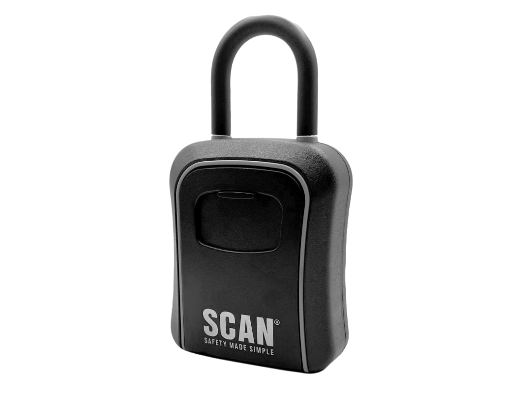 Scan 4 Wheel Combination Keysafe with Removable Shackle XB349
