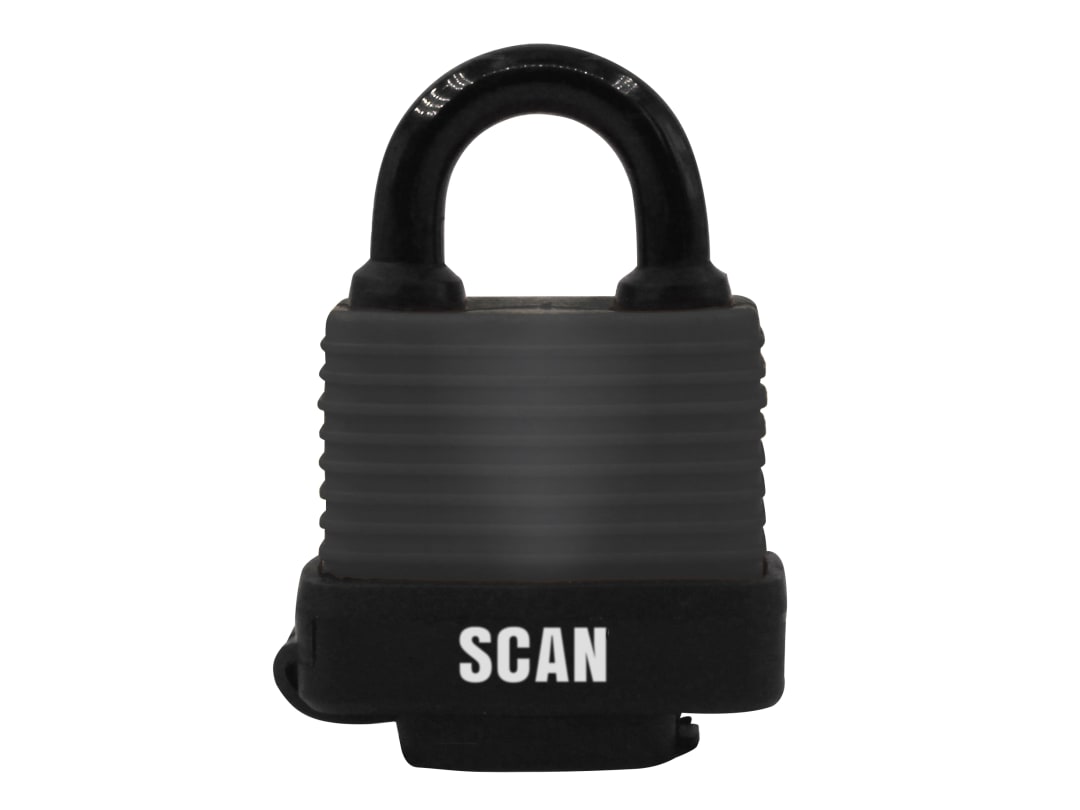 Scan Weatherproof Laminated Steel Padlock 45mm ZD113-A45