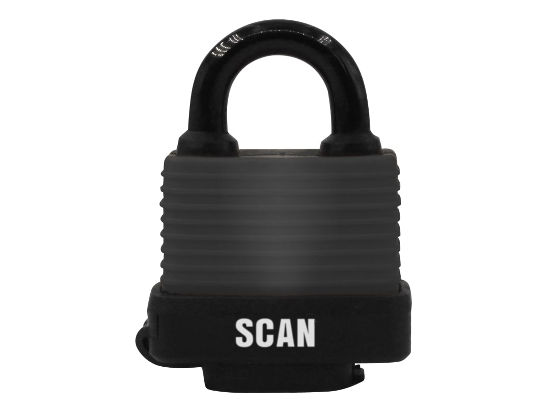 Scan Weatherproof Laminated Steel Padlock 50mm ZD113-A50