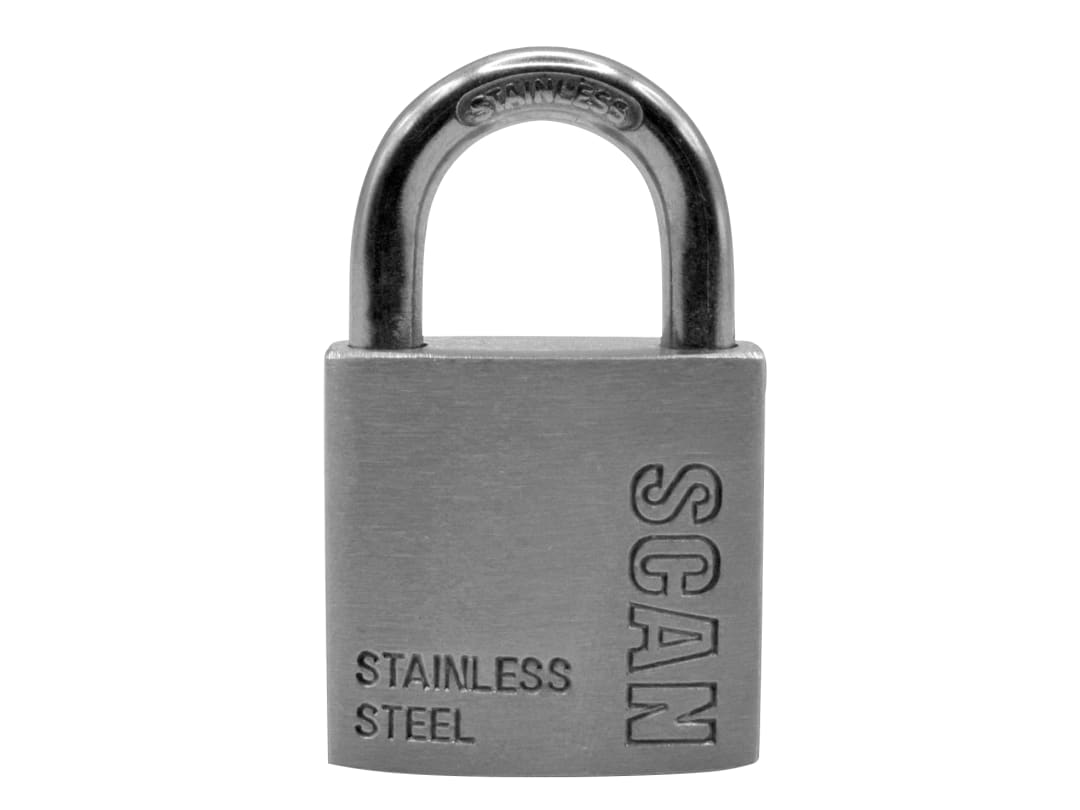 Scan Stainless Steel Padlock 32mm ZB111-32