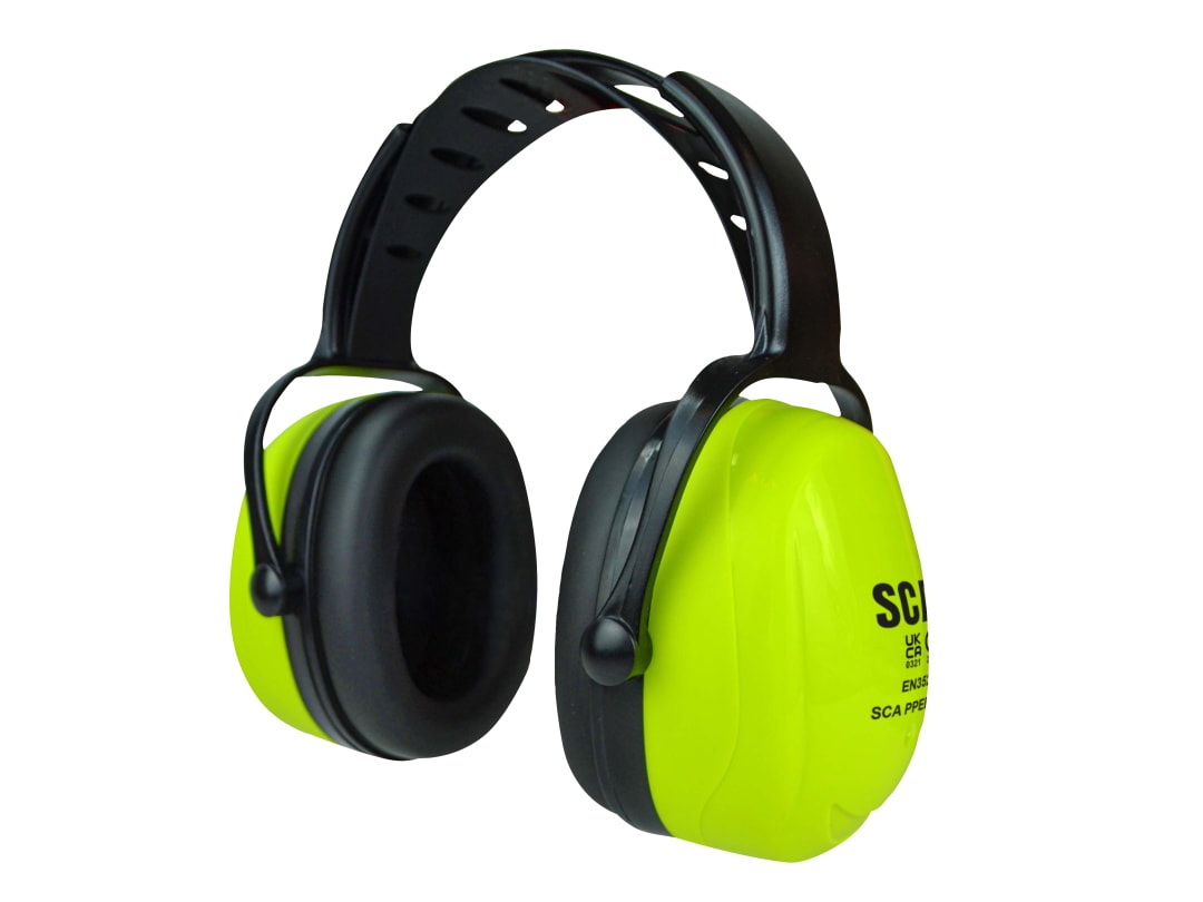 Scan Hi-Vis Ear Defenders FM-2