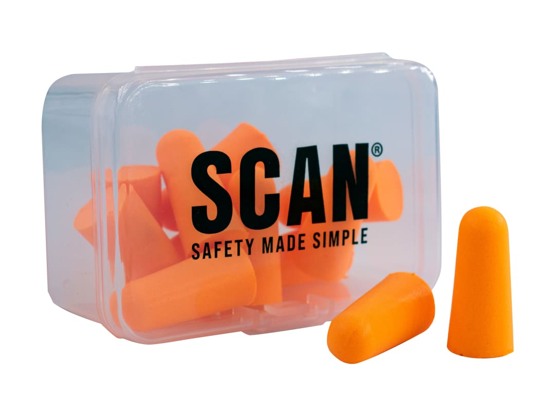 Scan Tapered Foam Earplugs (6 Pairs) EC-1003A