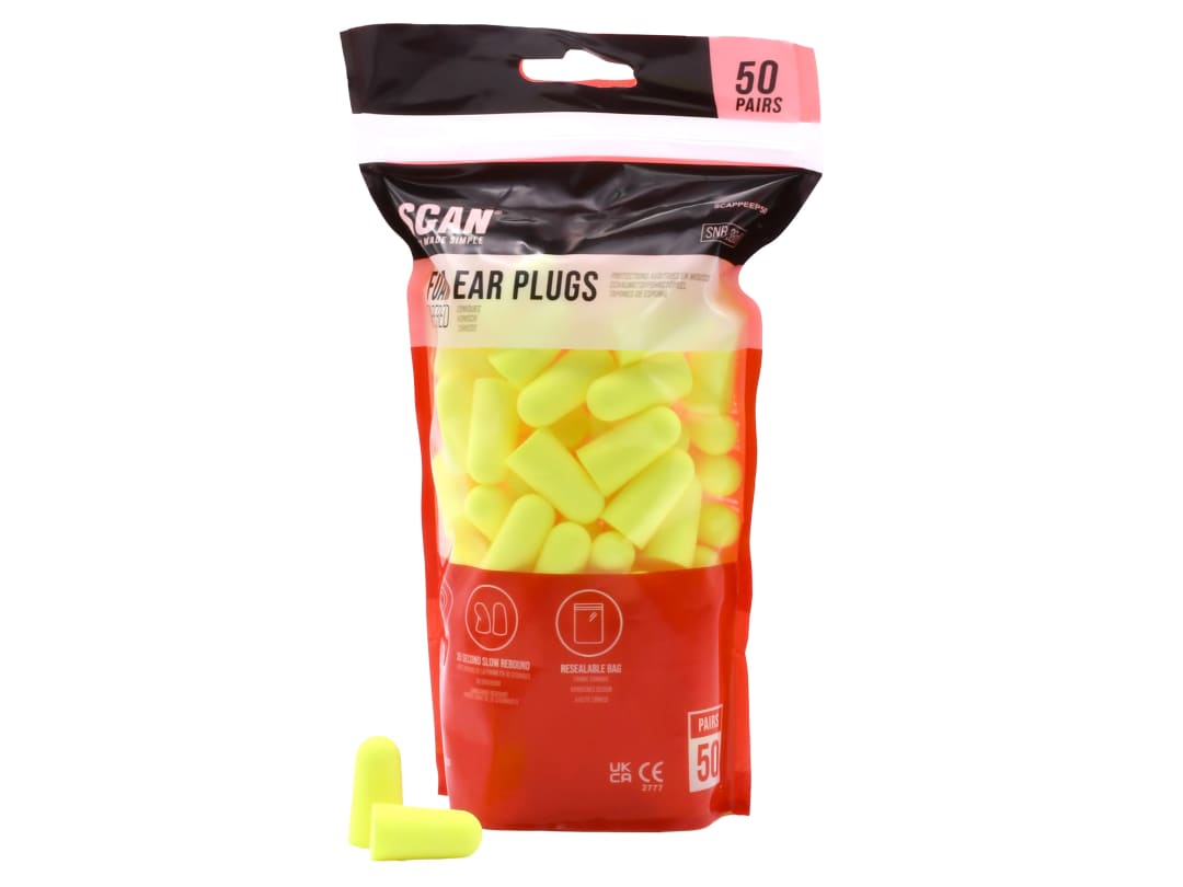 Scan Foam Ear Plugs - 50 Pairs EC-1003A