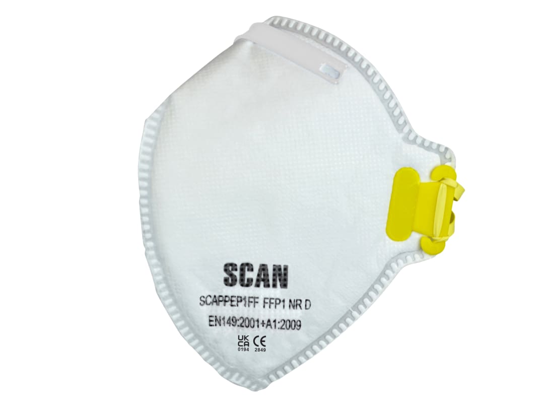 Scan Fold Flat Disposable Mask FFP1 (Pack of 3) DTC3XD-3