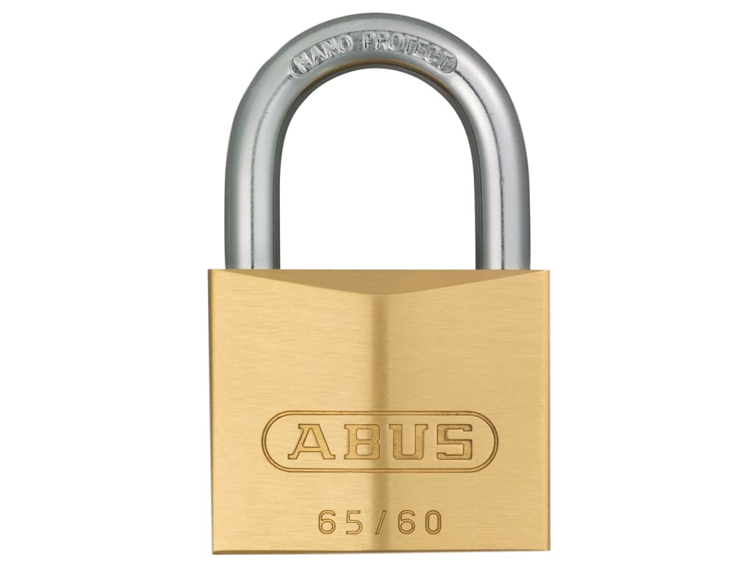 ABUS Mechanical 65/60mm Brass Padlock Keyed Alike 6606 10012633-01