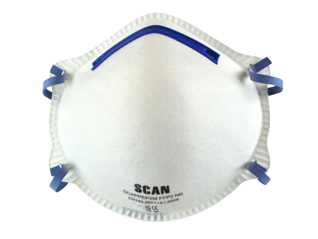Scan Moulded Disposable Mask FFP2 Protection (Pack 20) DTC3M-20